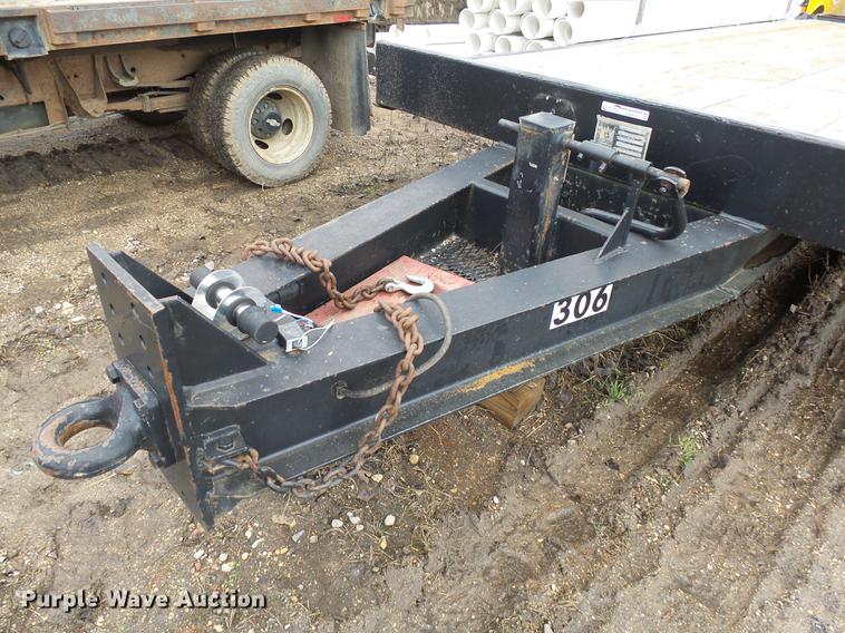 image for item DX9141 1985 Trail King TK24-2400 equipment trailer