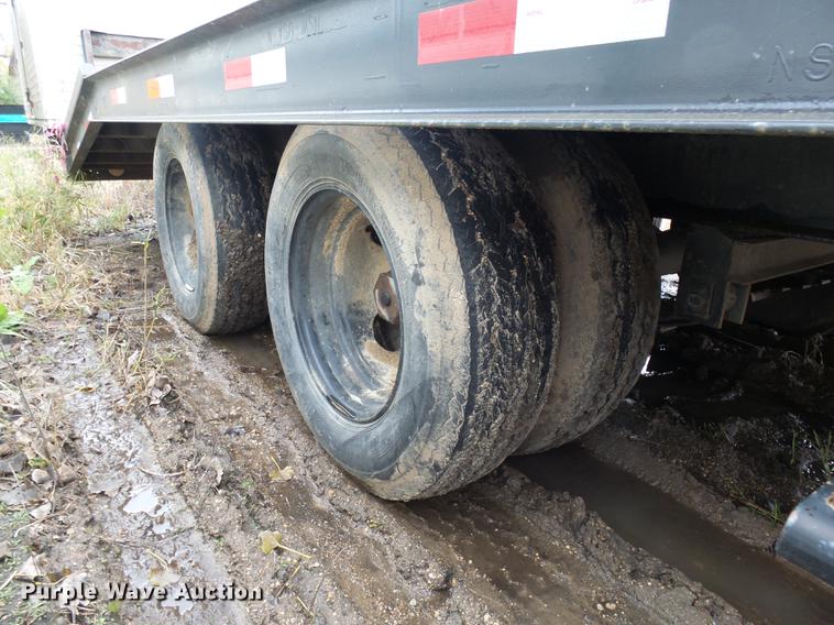 image for item DX9141 1985 Trail King TK24-2400 equipment trailer