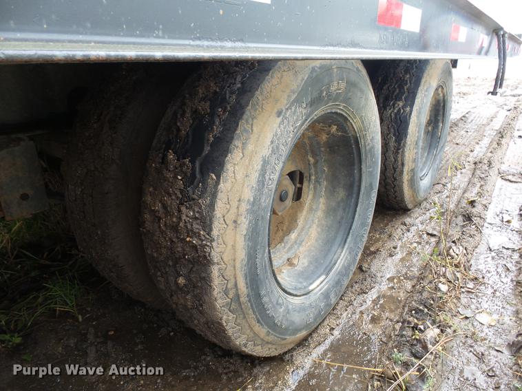 image for item DX9141 1985 Trail King TK24-2400 equipment trailer