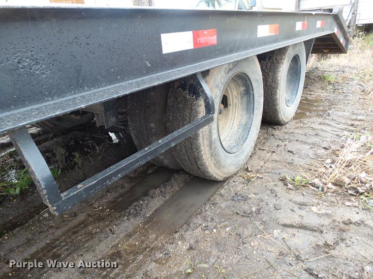 image for item DX9141 1985 Trail King TK24-2400 equipment trailer