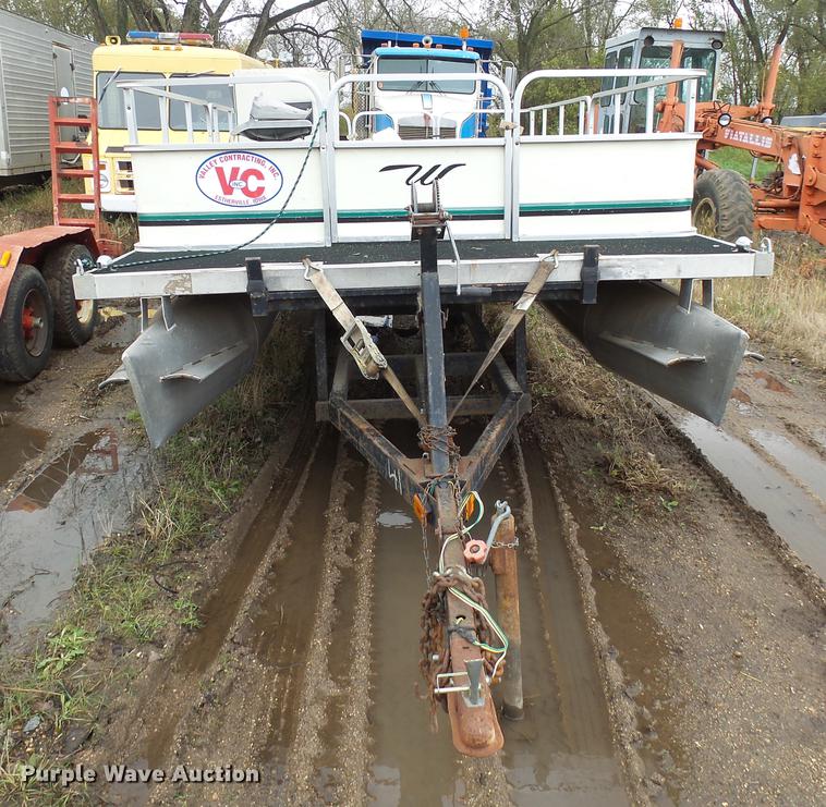 image for item DX9142 1991 Weeres Sport 20 pontoon boat