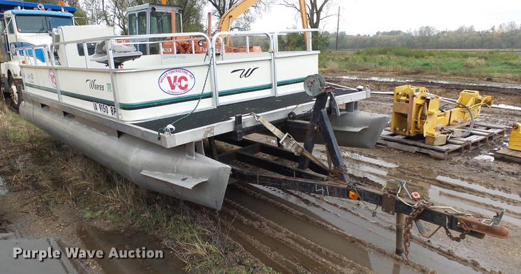 image for item DX9142 1991 Weeres Sport 20 pontoon boat