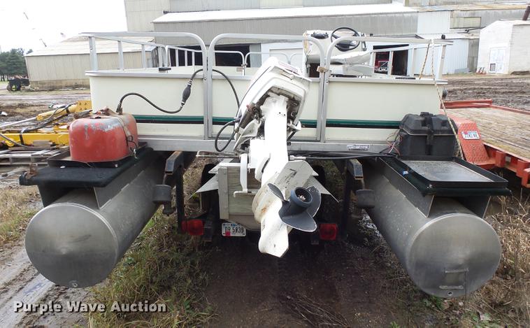 image for item DX9142 1991 Weeres Sport 20 pontoon boat