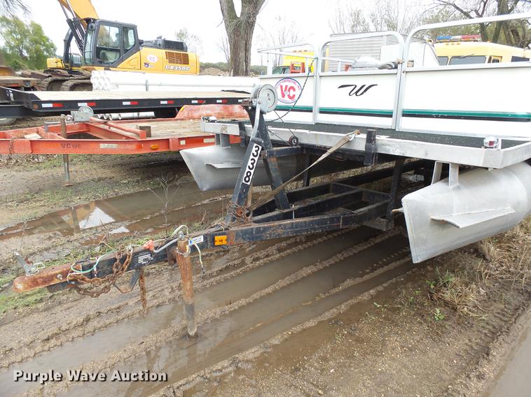 image for item DX9142 1991 Weeres Sport 20 pontoon boat