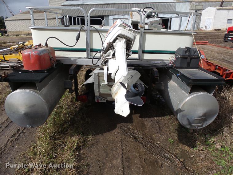 image for item DX9142 1991 Weeres Sport 20 pontoon boat