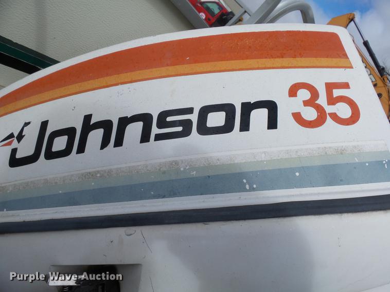 image for item DX9142 1991 Weeres Sport 20 pontoon boat