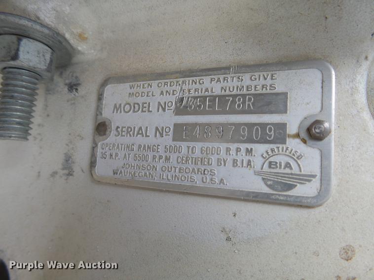 image for item DX9142 1991 Weeres Sport 20 pontoon boat