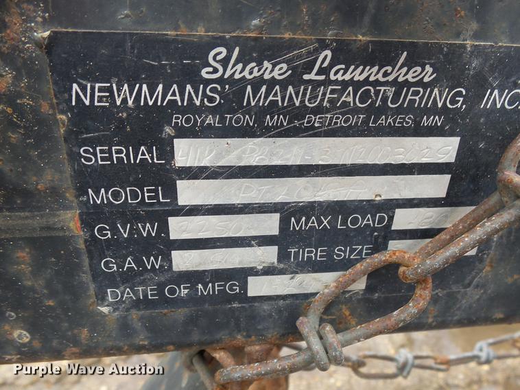 image for item DX9142 1991 Weeres Sport 20 pontoon boat