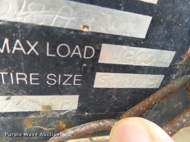 image for item DX9142 1991 Weeres Sport 20 pontoon boat