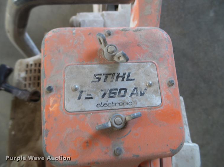 image for item DX9542 Stihl TS-760 AV cut-off saw