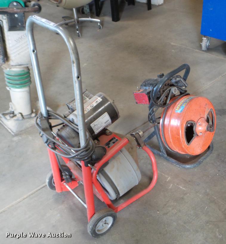 image for item DX9545 (2) sewer rodders