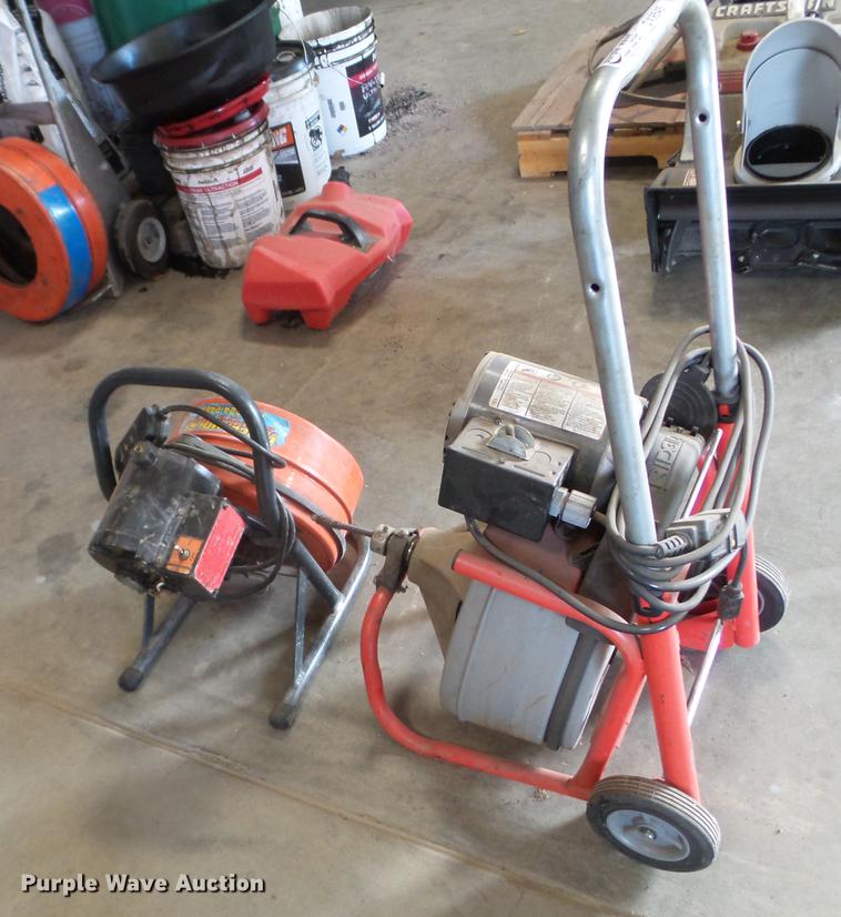 image for item DX9545 (2) sewer rodders