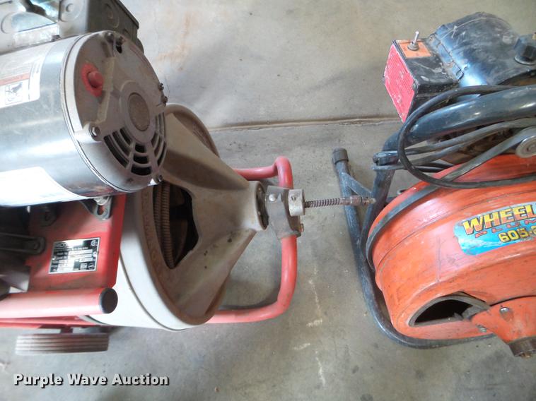 image for item DX9545 (2) sewer rodders