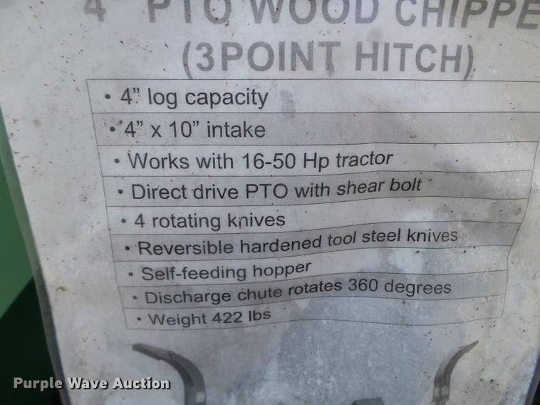 image for item DX9657 Wood chipper