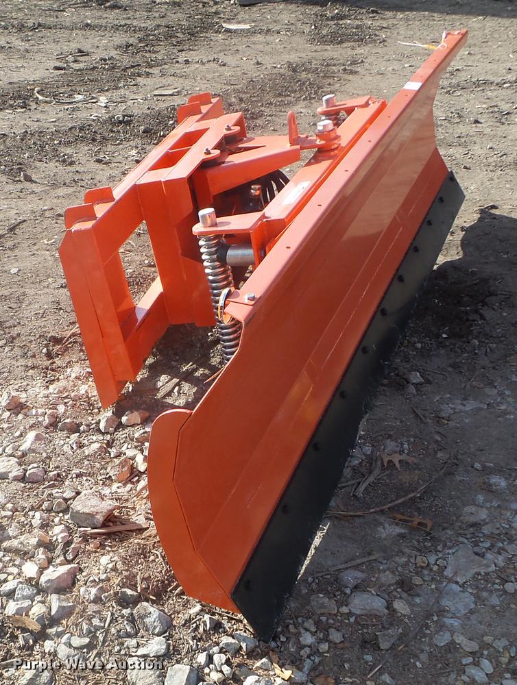 TMG GLSP240 snow plow in Rochester, MN Item DX9664 sold Purple Wave