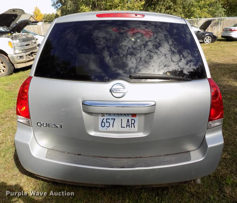 image for item DY9081 2008 Nissan Quest van