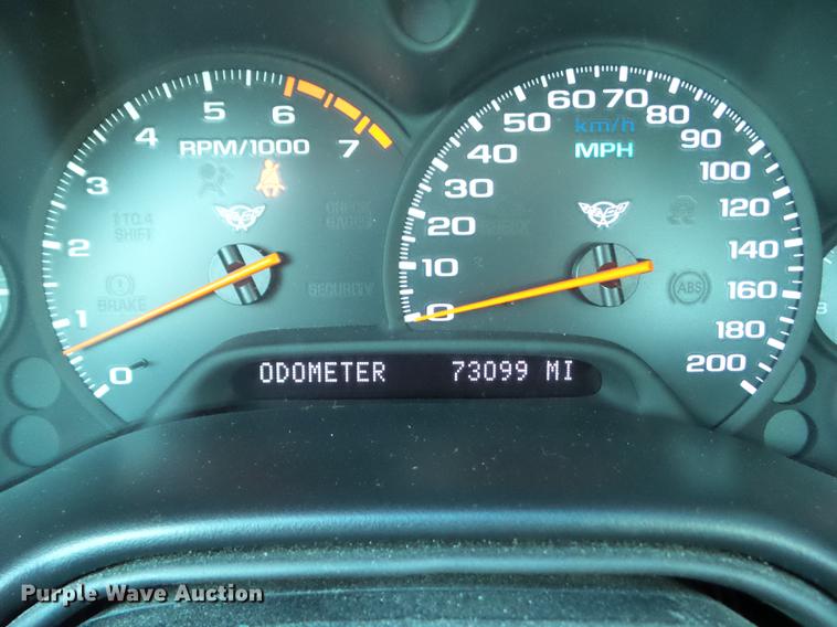 image for item DZ9459 2001 Chevrolet Corvette