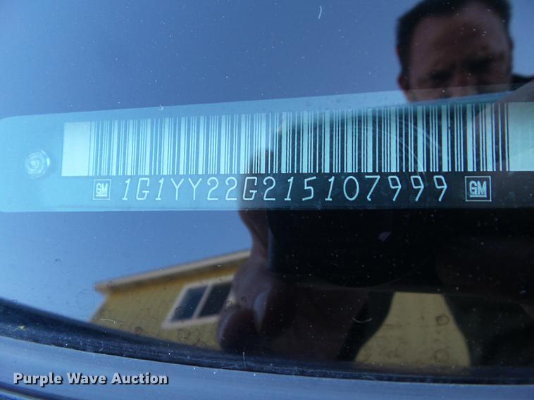 image for item DZ9459 2001 Chevrolet Corvette