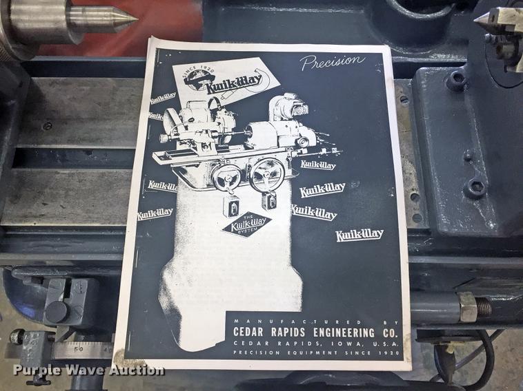 image for item E2355 Kwik-way cylindrical grinding machine