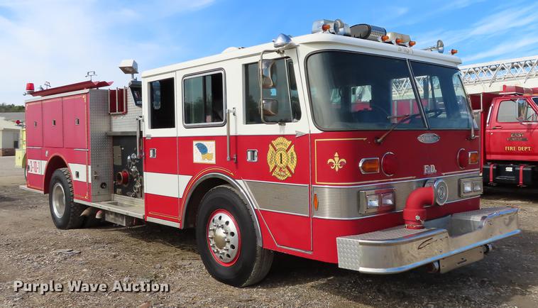 image for item EI9998 1982 Pierce Arrow V-1324M fire truck