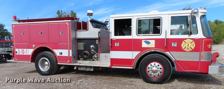 image for item EI9998 1982 Pierce Arrow V-1324M fire truck