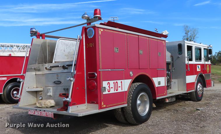 image for item EI9998 1982 Pierce Arrow V-1324M fire truck