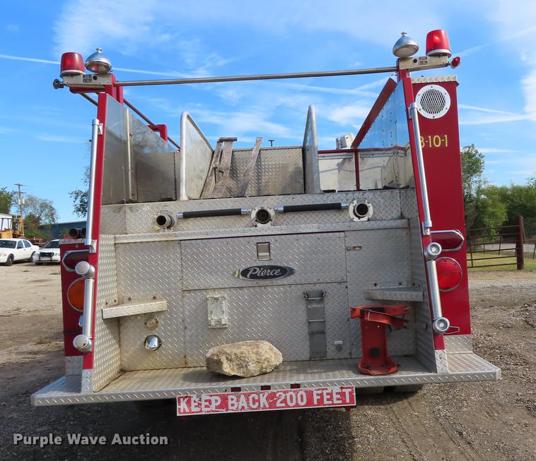 image for item EI9998 1982 Pierce Arrow V-1324M fire truck