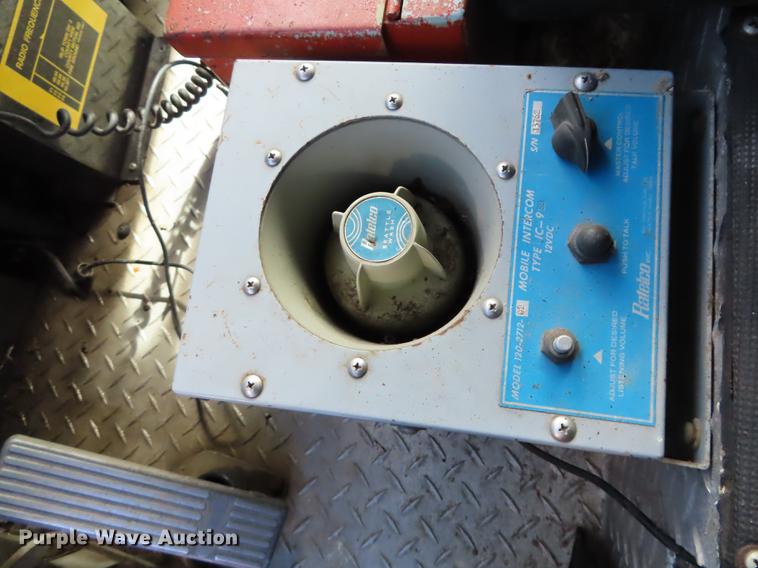 image for item EI9998 1982 Pierce Arrow V-1324M fire truck