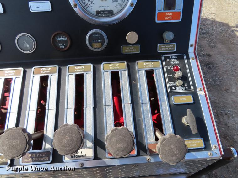 image for item EI9998 1982 Pierce Arrow V-1324M fire truck