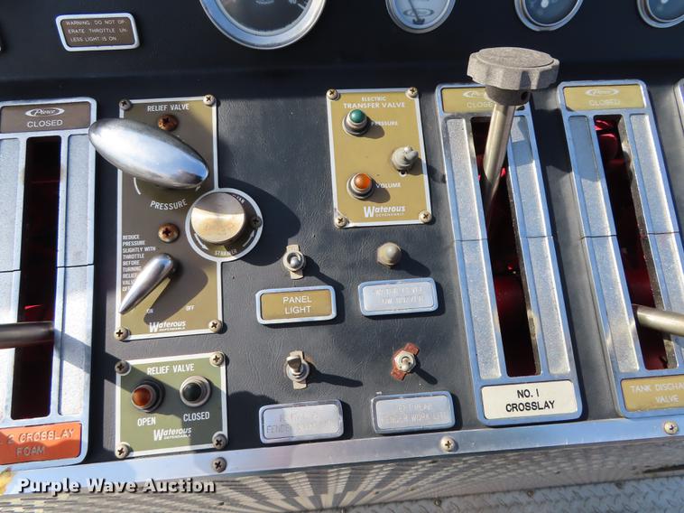 image for item EI9998 1982 Pierce Arrow V-1324M fire truck