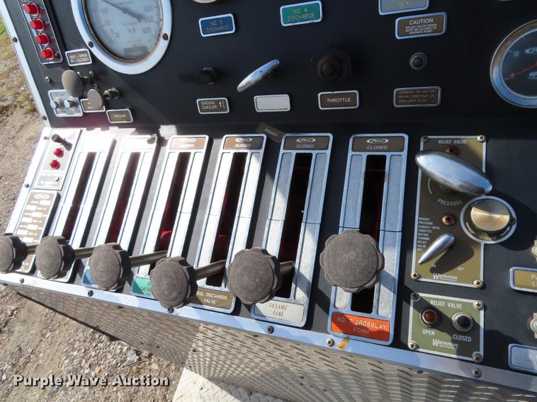 image for item EI9998 1982 Pierce Arrow V-1324M fire truck