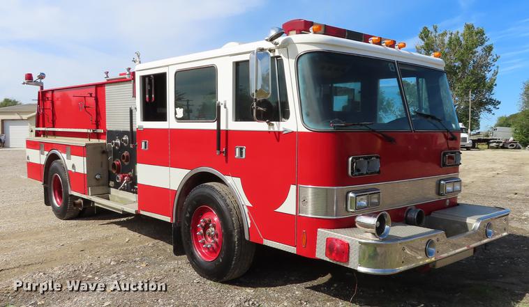 image for item EI9999 1989 Pierce Arrow E4854 fire truck