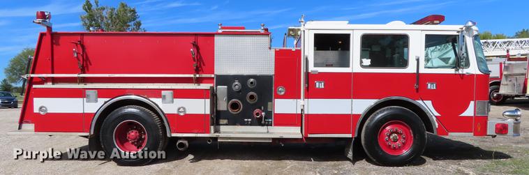 image for item EI9999 1989 Pierce Arrow E4854 fire truck