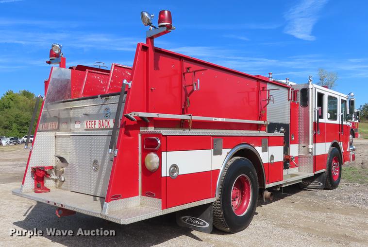 image for item EI9999 1989 Pierce Arrow E4854 fire truck