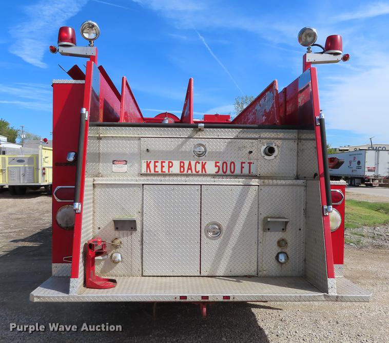 image for item EI9999 1989 Pierce Arrow E4854 fire truck