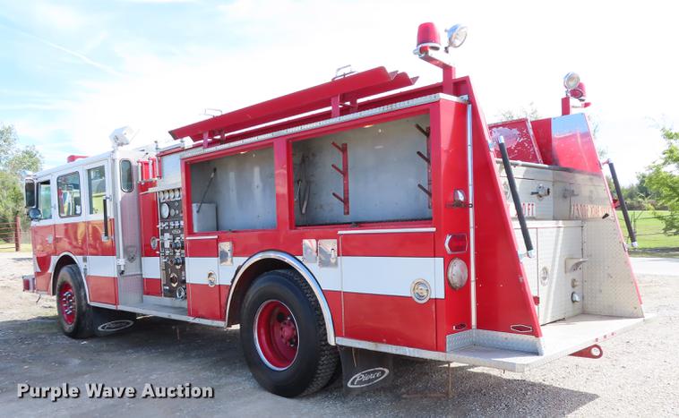 image for item EI9999 1989 Pierce Arrow E4854 fire truck