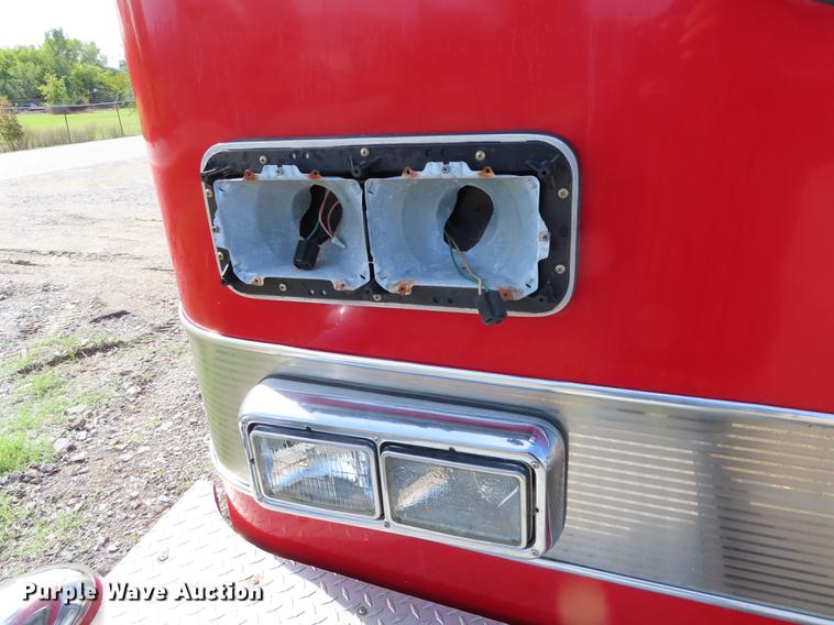 image for item EI9999 1989 Pierce Arrow E4854 fire truck