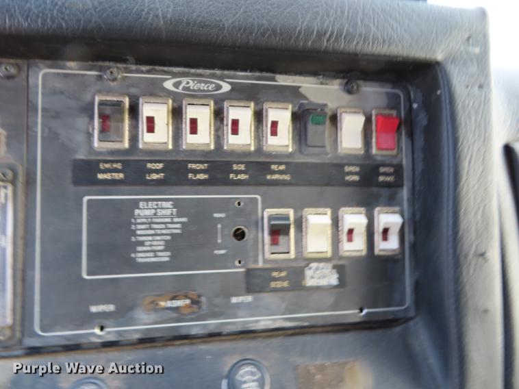 image for item EI9999 1989 Pierce Arrow E4854 fire truck