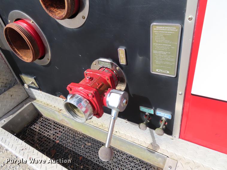 image for item EI9999 1989 Pierce Arrow E4854 fire truck