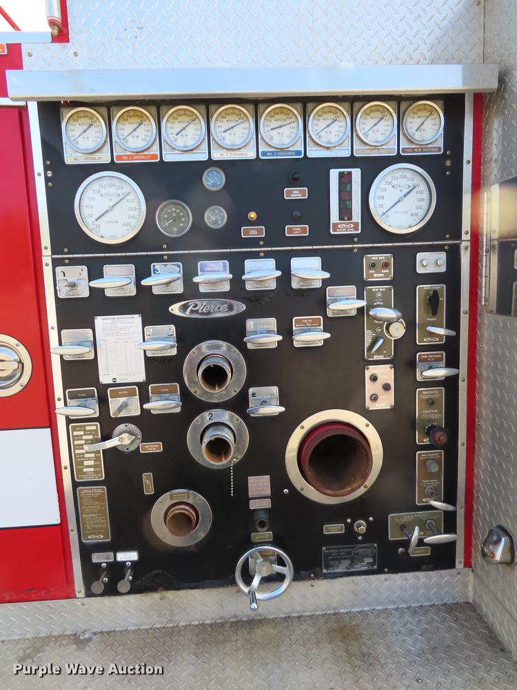 image for item EI9999 1989 Pierce Arrow E4854 fire truck