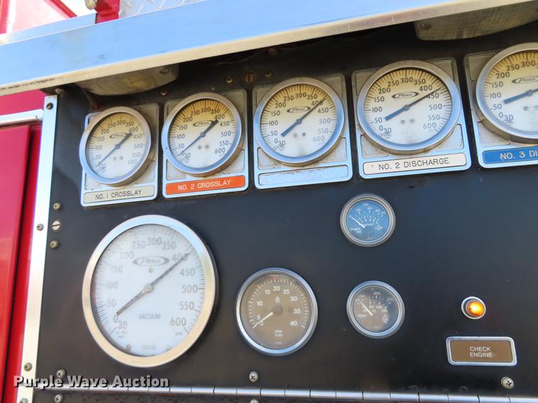 image for item EI9999 1989 Pierce Arrow E4854 fire truck