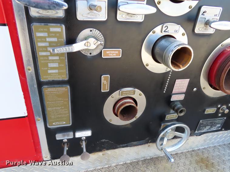 image for item EI9999 1989 Pierce Arrow E4854 fire truck