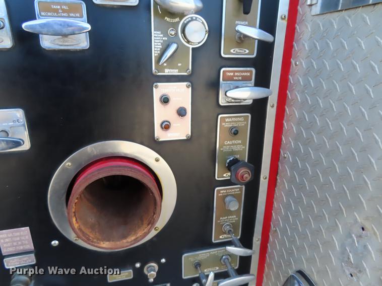 image for item EI9999 1989 Pierce Arrow E4854 fire truck