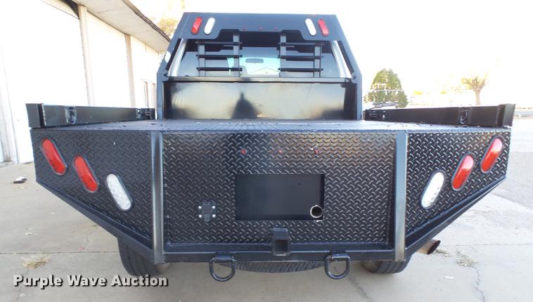 image for item EN9656 2013 Ford F350 Super Duty SuperCab flatbed pickup truck