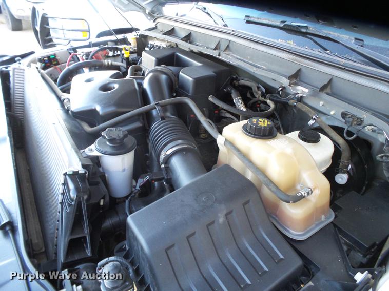 image for item EN9656 2013 Ford F350 Super Duty SuperCab flatbed pickup truck