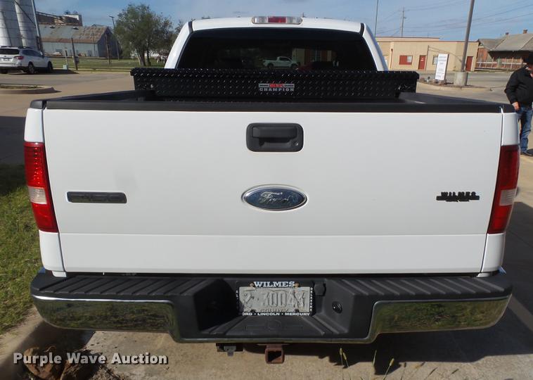image for item EN9662 2007 Ford F150 SuperCrew pickup truck