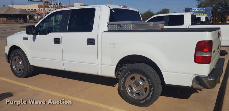 image for item EN9663 2007 Ford F150 SuperCrew pickup truck