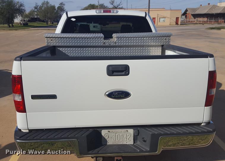 image for item EN9663 2007 Ford F150 SuperCrew pickup truck