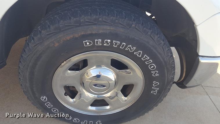 image for item EN9663 2007 Ford F150 SuperCrew pickup truck