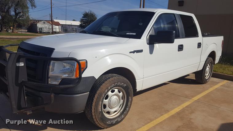 image for item EN9665 2010 Ford F150 SuperCrew pickup truck